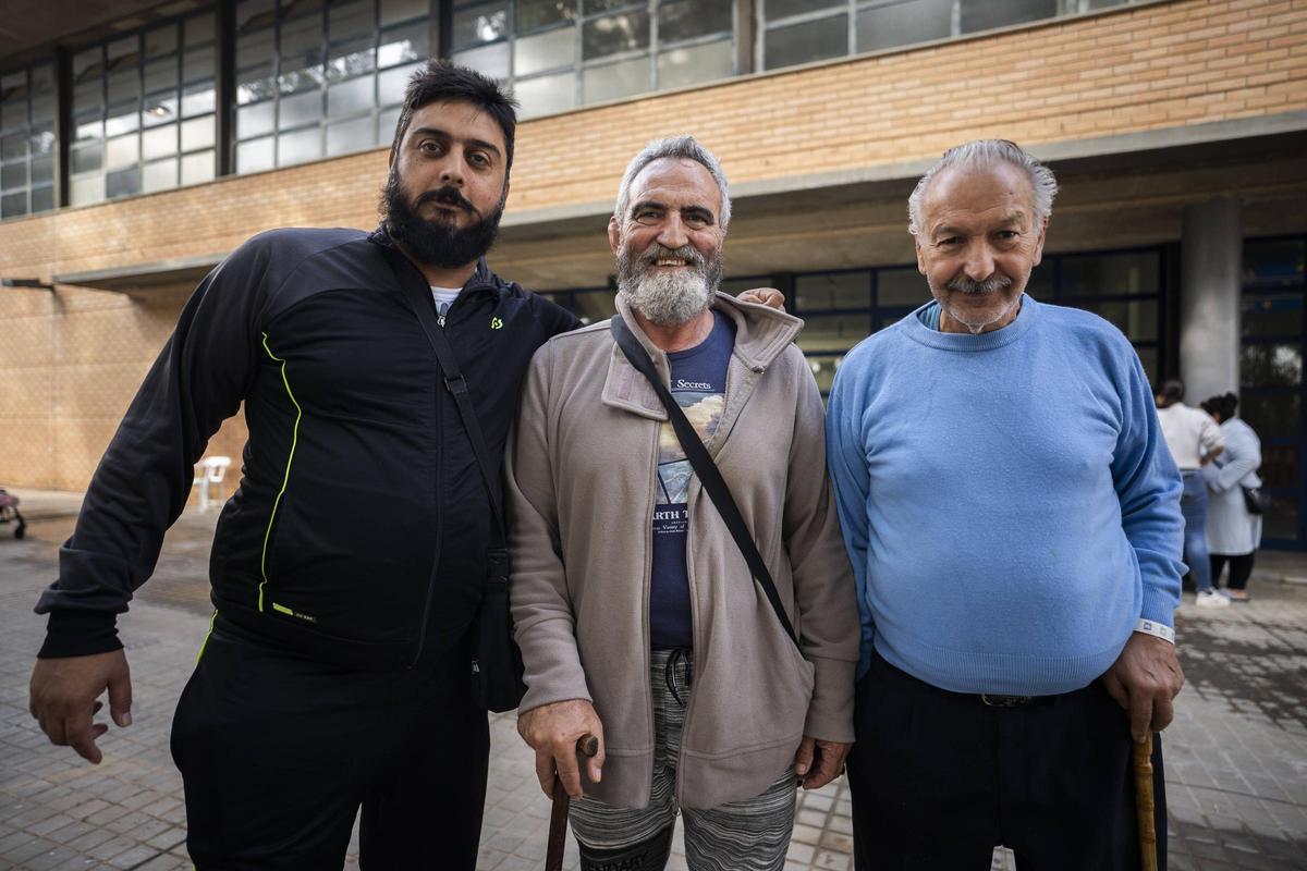 Enrique y dos familiares, víctimas de la Dana en Mas del Jutge.