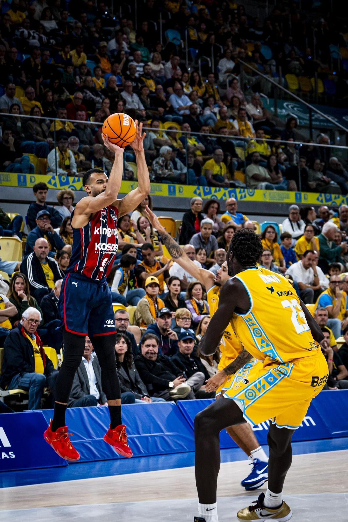Luwawu-Cabarrot, màxim anotador dels bascos durant el partit
