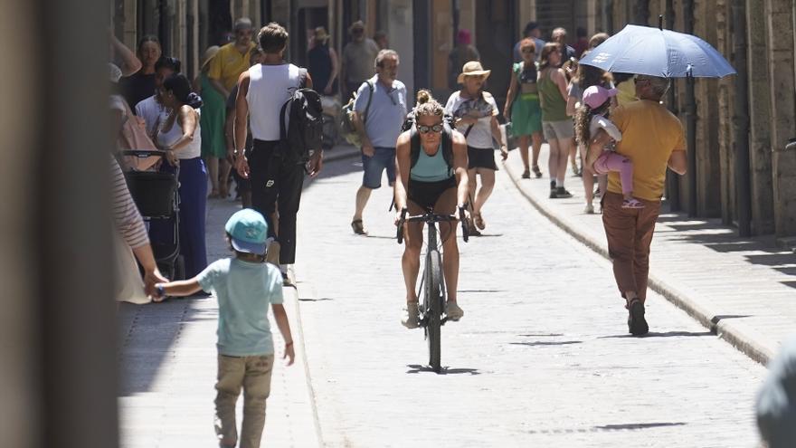 La ciutat de Girona arriba als 40,8 graus