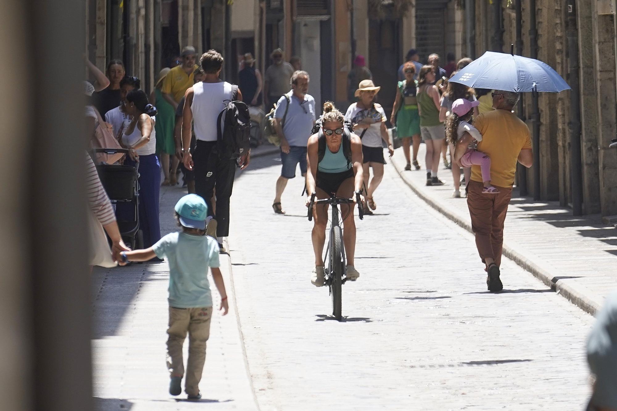 La ciutat de Girona arriba als 40,8 graus