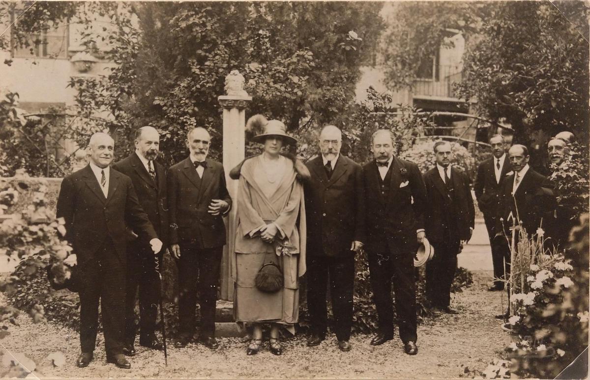Visita de la reina Victoria Eugenia en 1923.