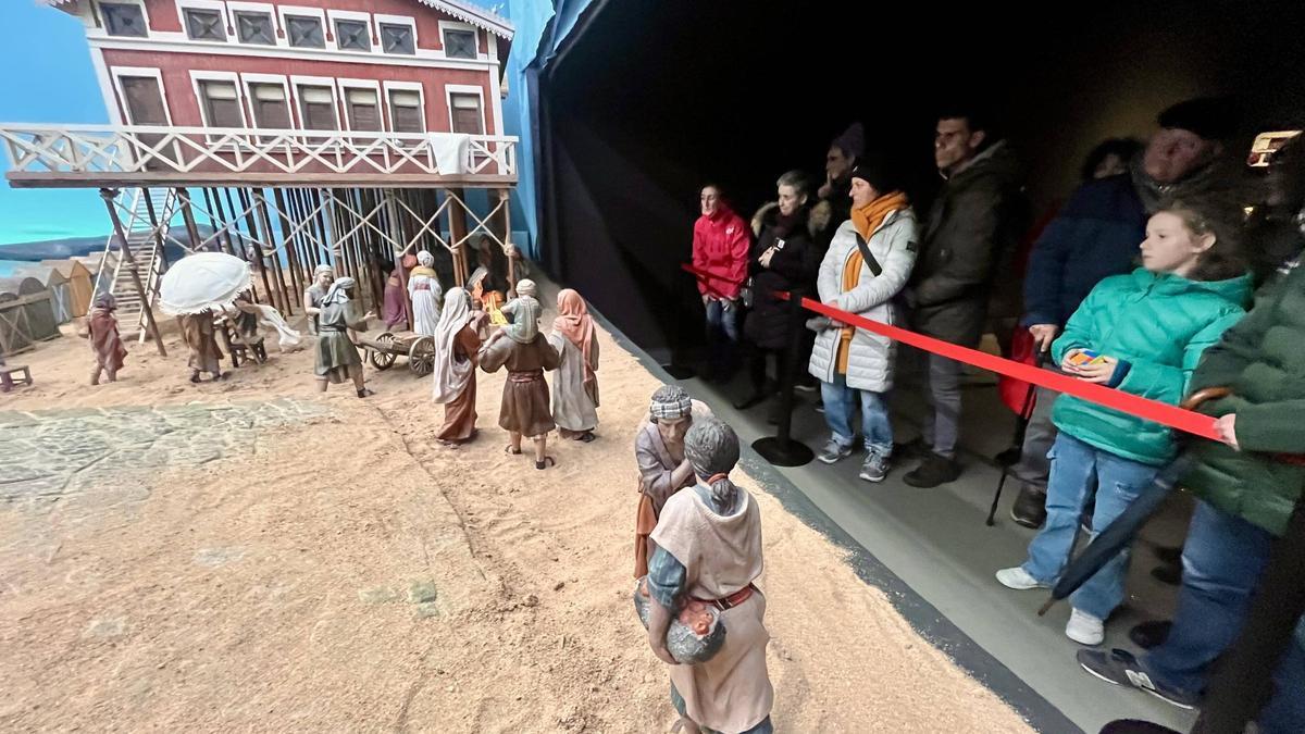 Vídeo: La ruta de los belenes de Gijón se extiende hasta el lunes por la gran afluencia