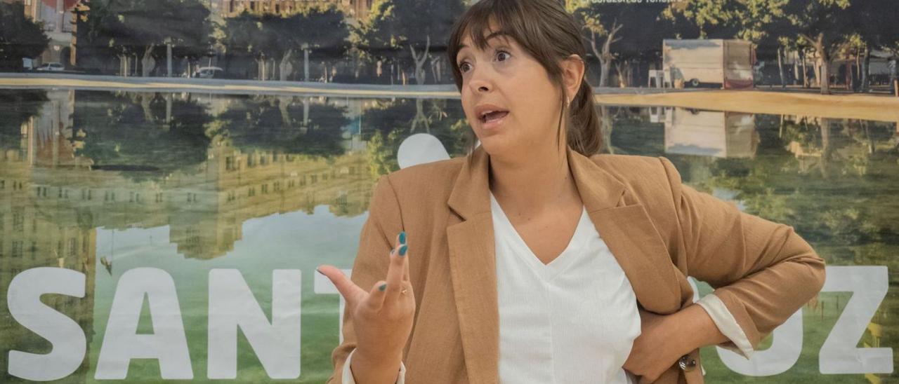 Rosario González, concejal del Instituto Municipal de Atención Social. | | TRINO GARRIGA