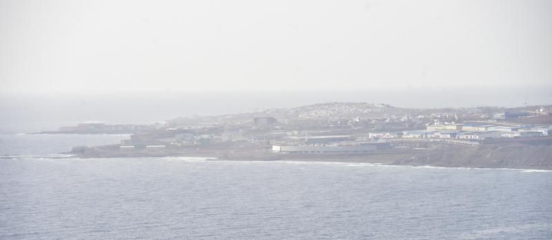 Continúa la calima en Gran Canaria (25/03/21)