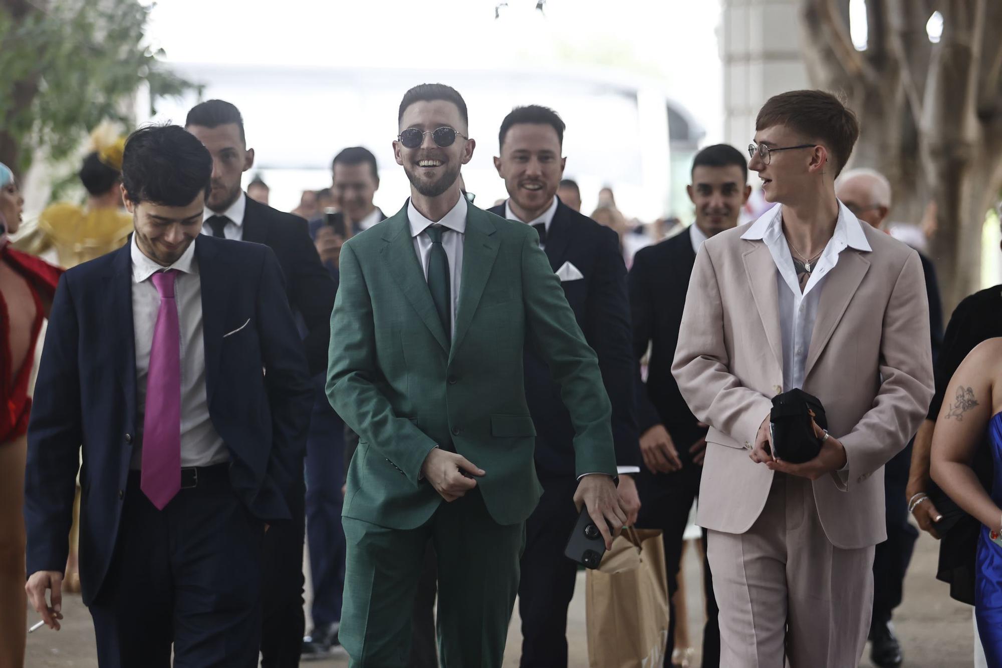 Boda de Nuria Llopis: la alfombra roja