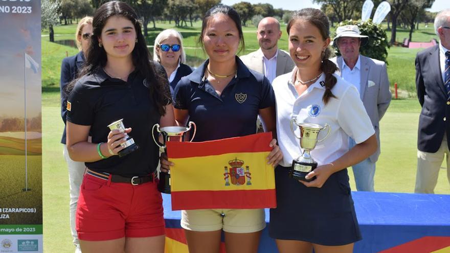 Raúl Gómez y Lucía Valderrama, subcampeones de España Sub-16 de golf