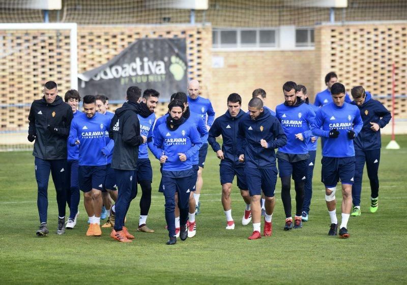 Entrenamiento del Real Zaragoza