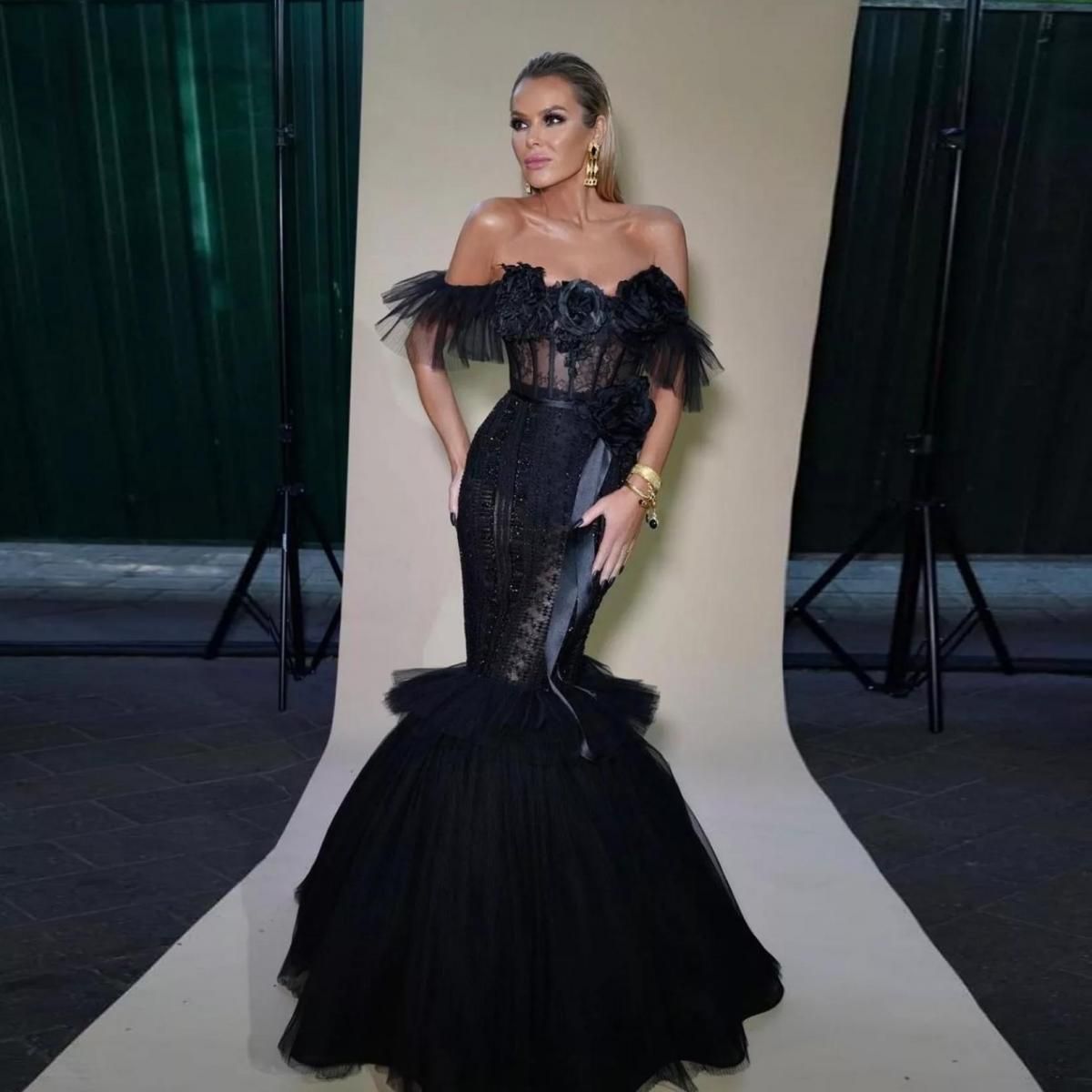 Vestido a lo Laura Escanes en los Goya