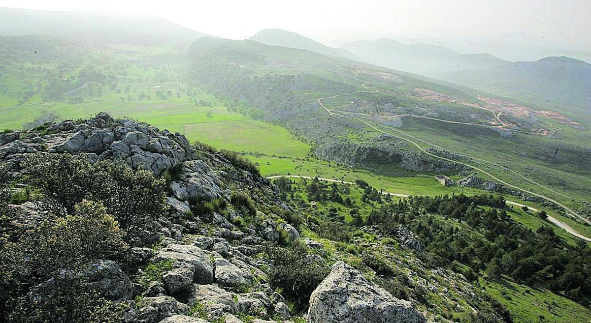 Panorámica del Geoparque de las Subbéticas.