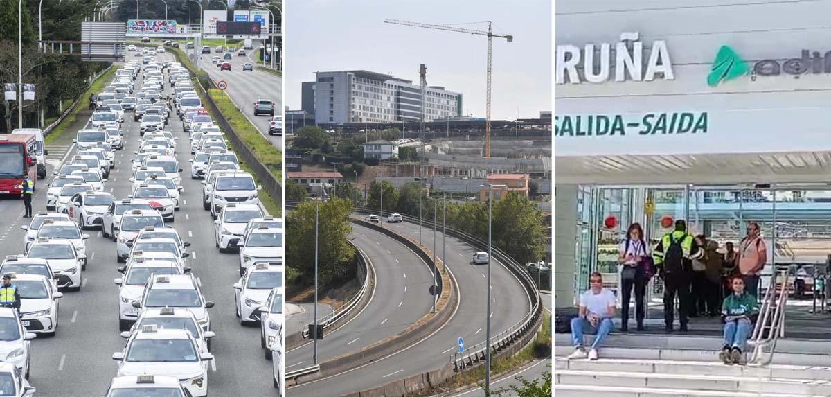 A Coruña se prepara para siete días de complicaciones en la movilidad.