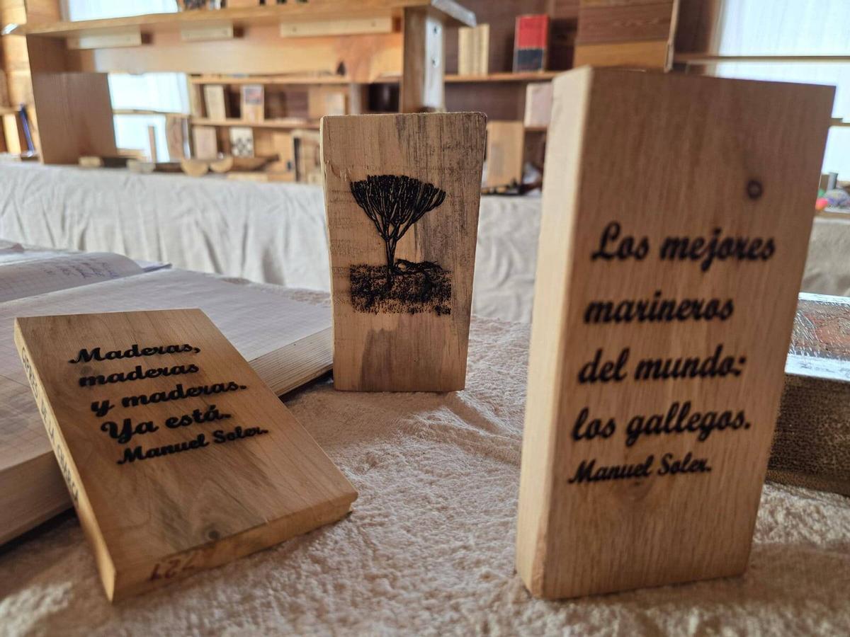 A Biblioteca de Madeiras do Mundo de Agustín Bastón, en Cangas