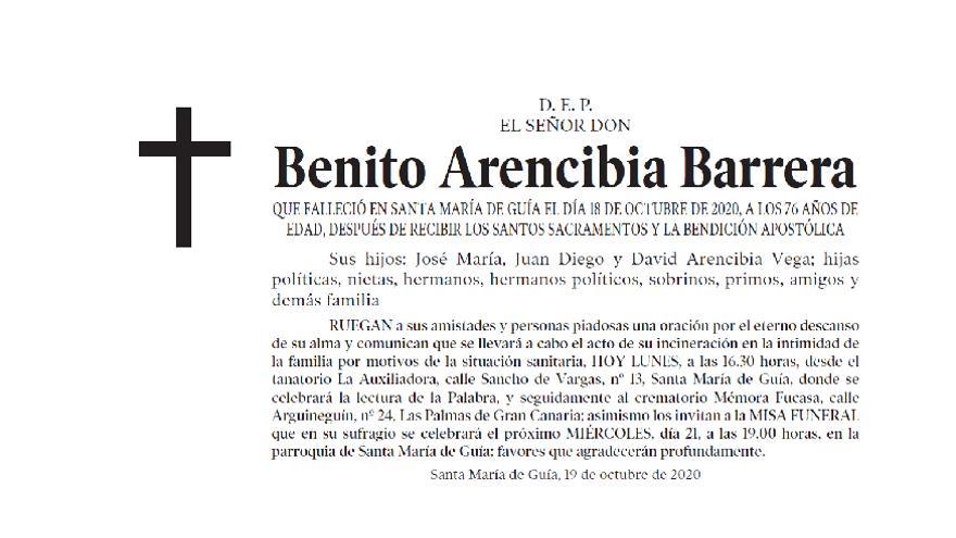 Benito Arencibia Barrera