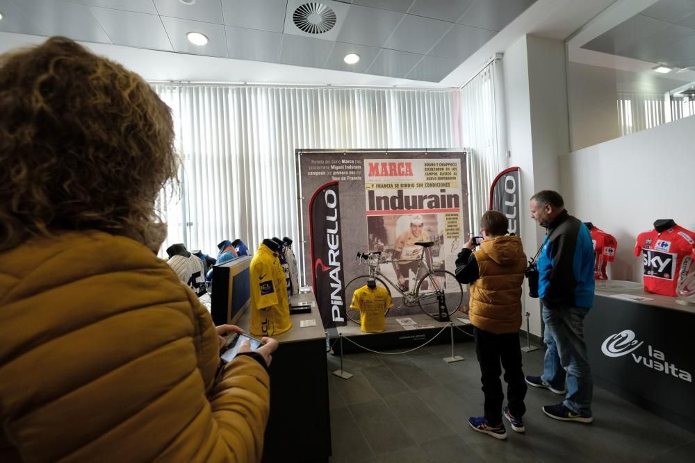 Inauguración del museo del deporte en Mieres