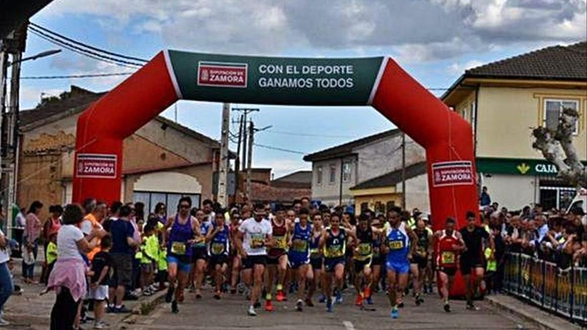 Una carrera popular benéfica en la provincia de Zamora.