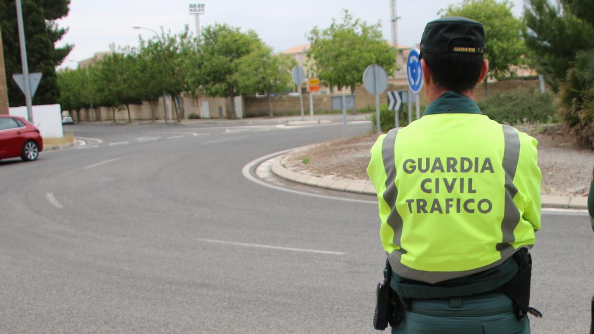 Un guardia civil en Mallorca