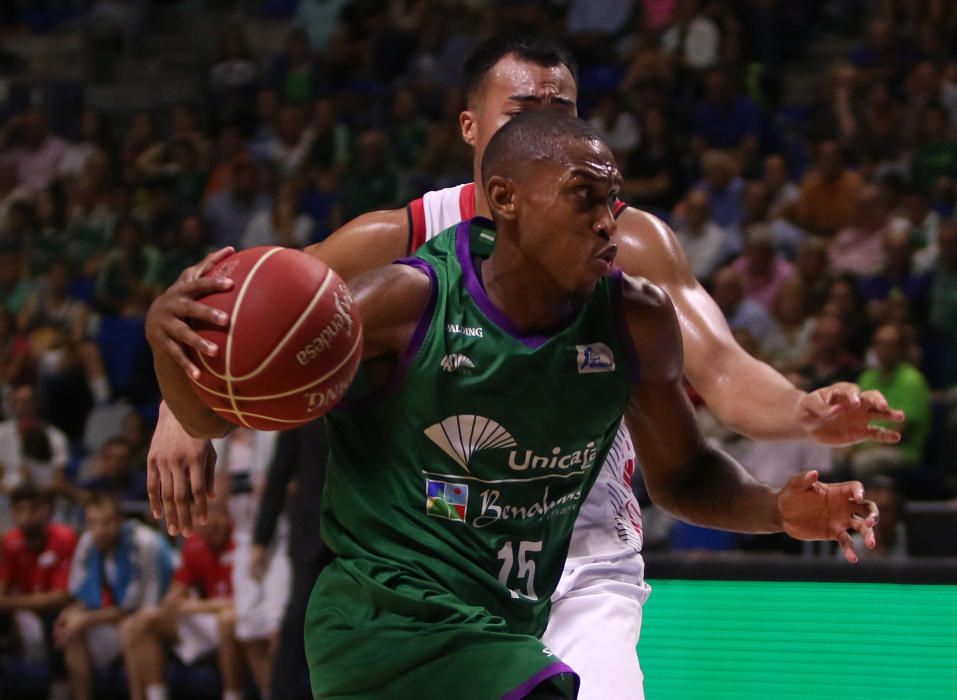 Inesperada derrota del Unicaja en su debut como local.