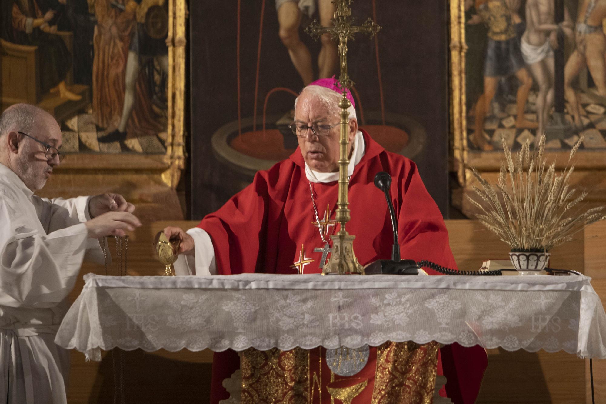 La ermita Sant Feliu de Xàtiva se llena tras dos años sin celebrar su patrón