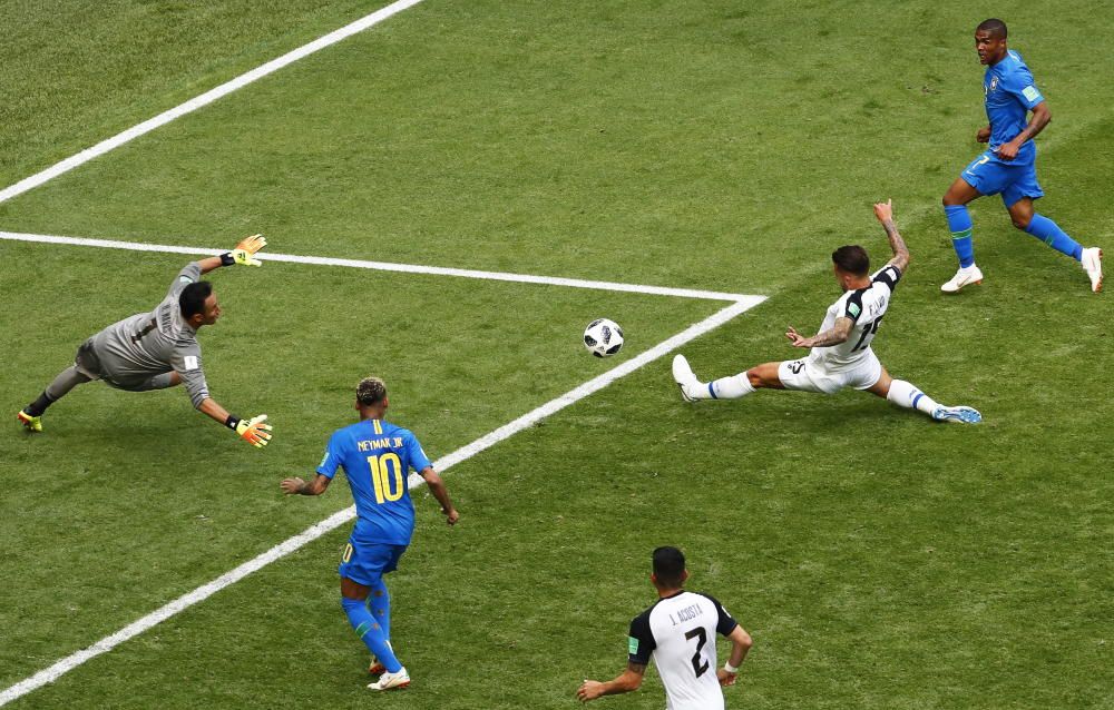 Mundial de Rusia: Brasil-Costa Rica