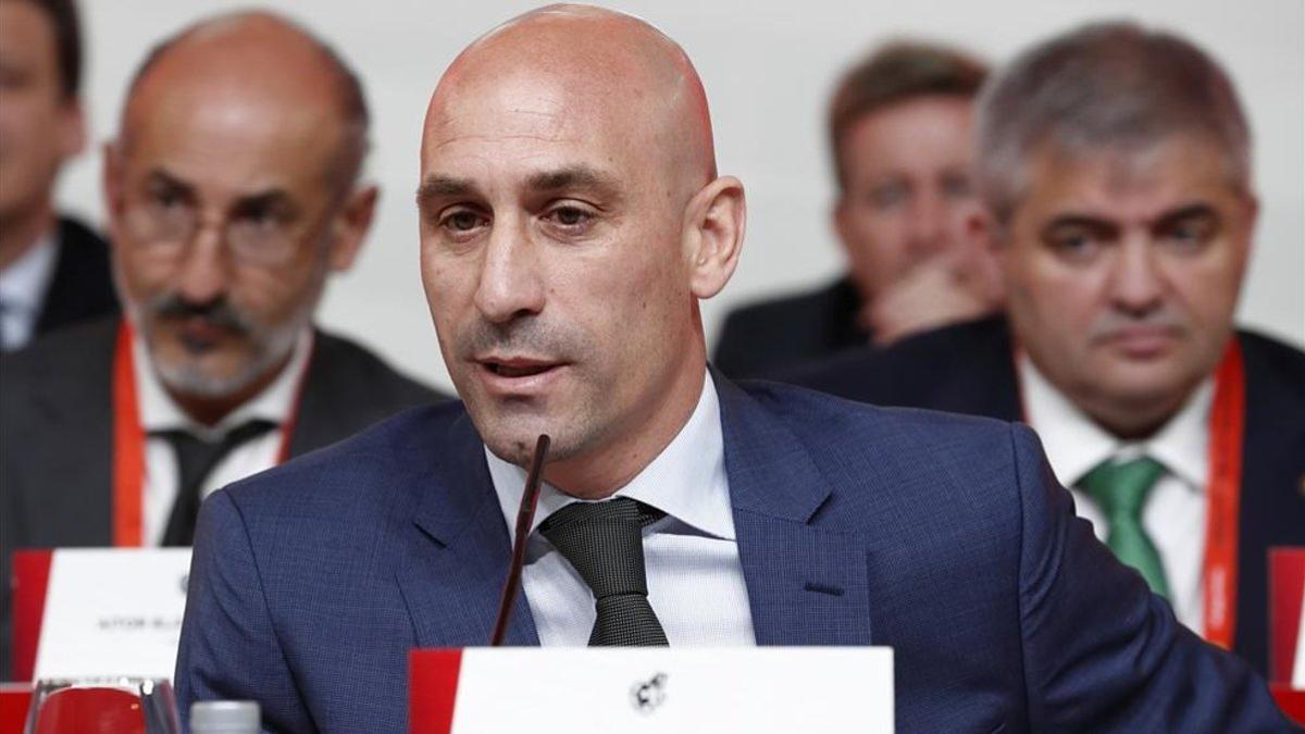 Luis Rubiales, presidente de la RFEF