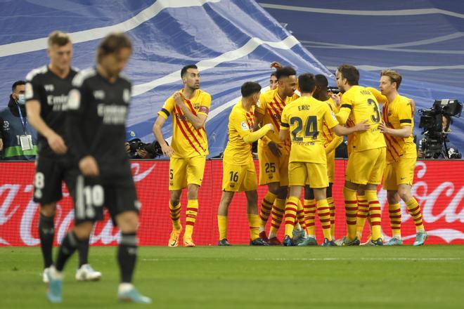 0-4 (20-03-2022) Primera gran victoria del Barça de Xavi en el Bernabéu