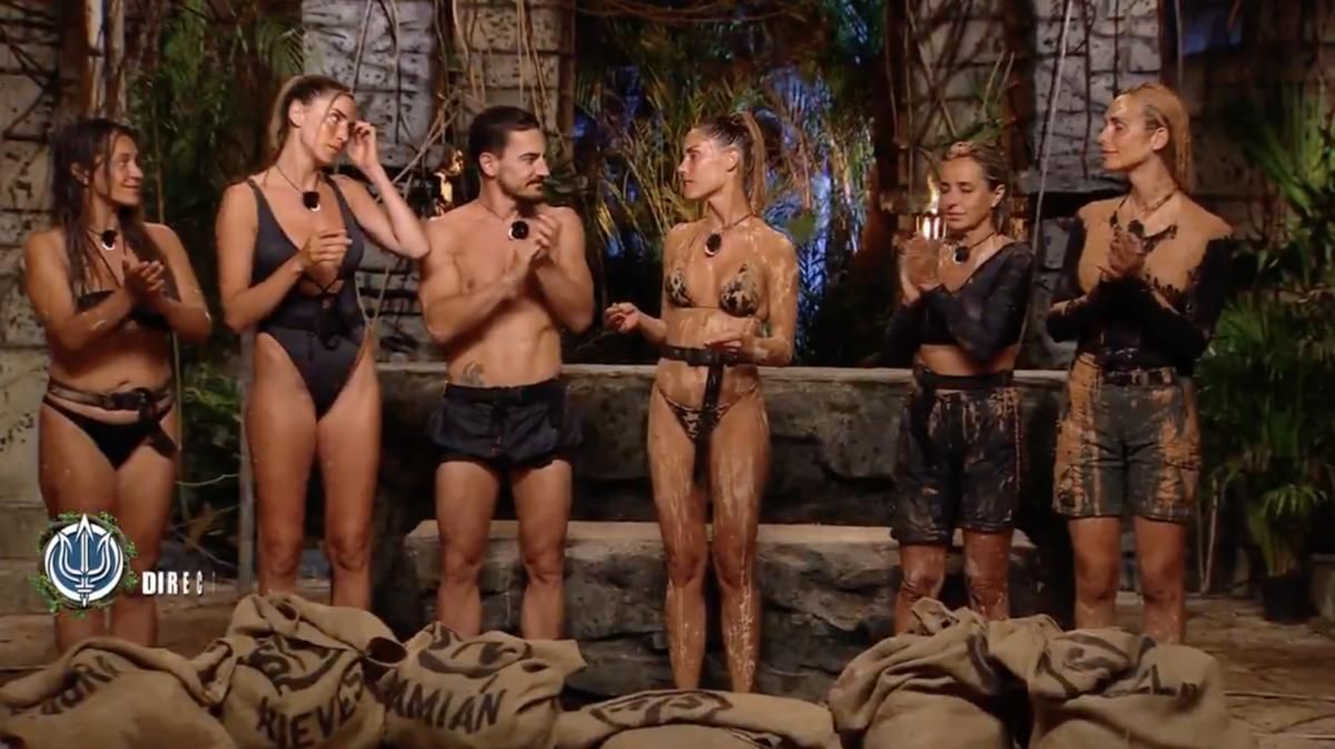 Los nominados de la semana momentos antes de la expulsion
