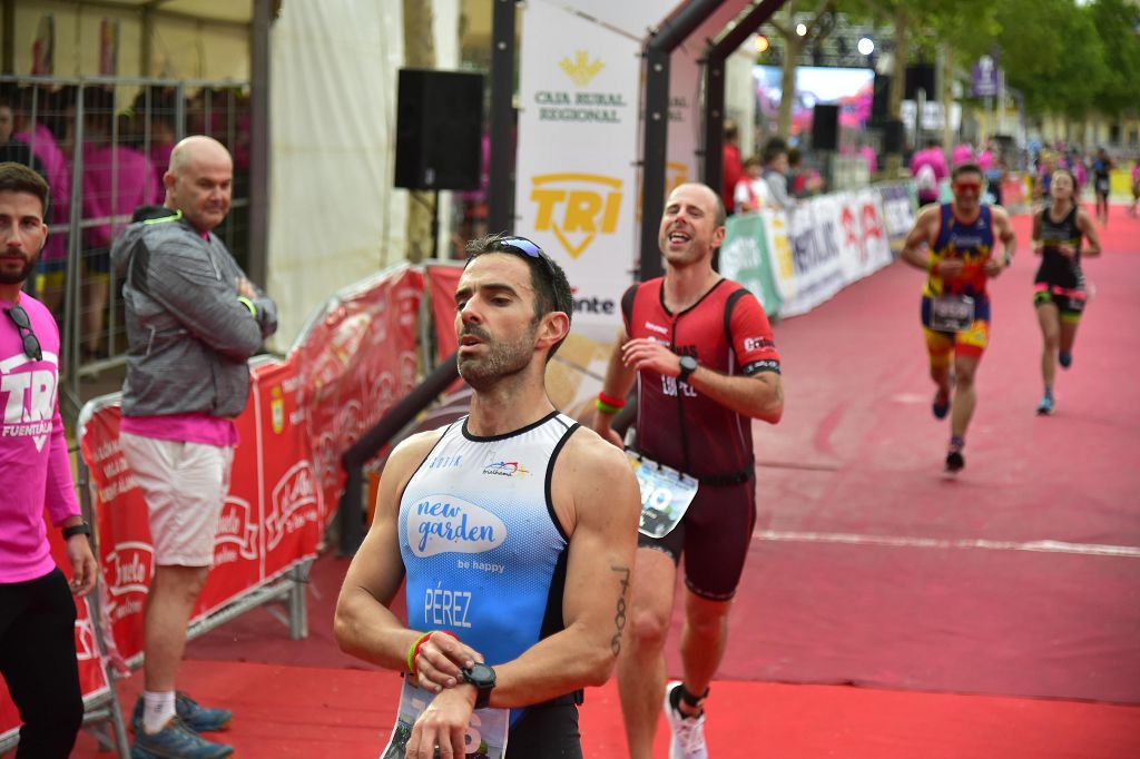 Llegada del triatlón de Fuente Álamo (I)