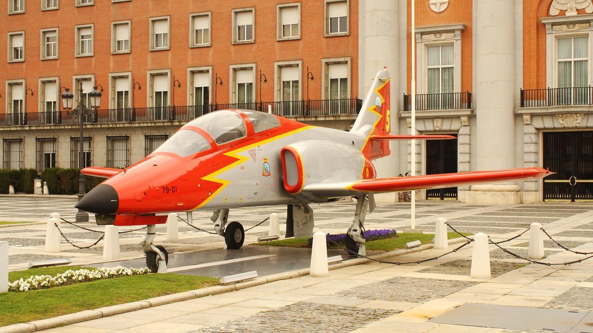 Avión que cederá el Ejército del Aire a Zamora