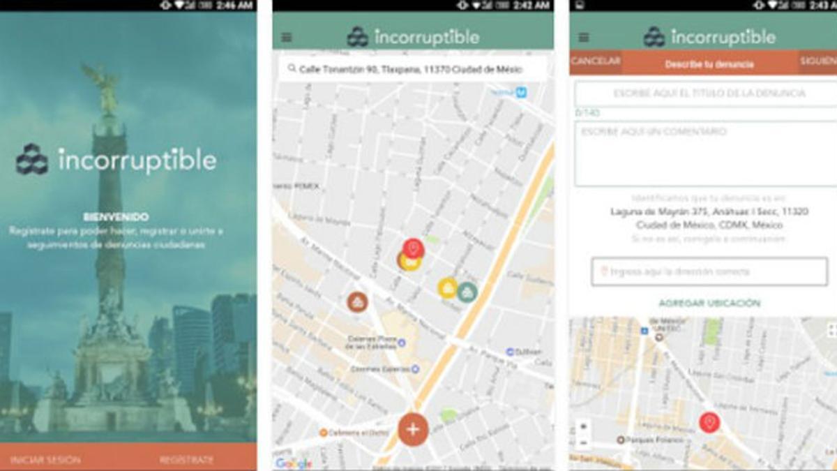 La app Incorruptible, para que la ciudadanía participe en la lucha contra la corrupción en México.