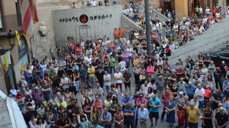 Imatge de la plaça de Sant Pere.