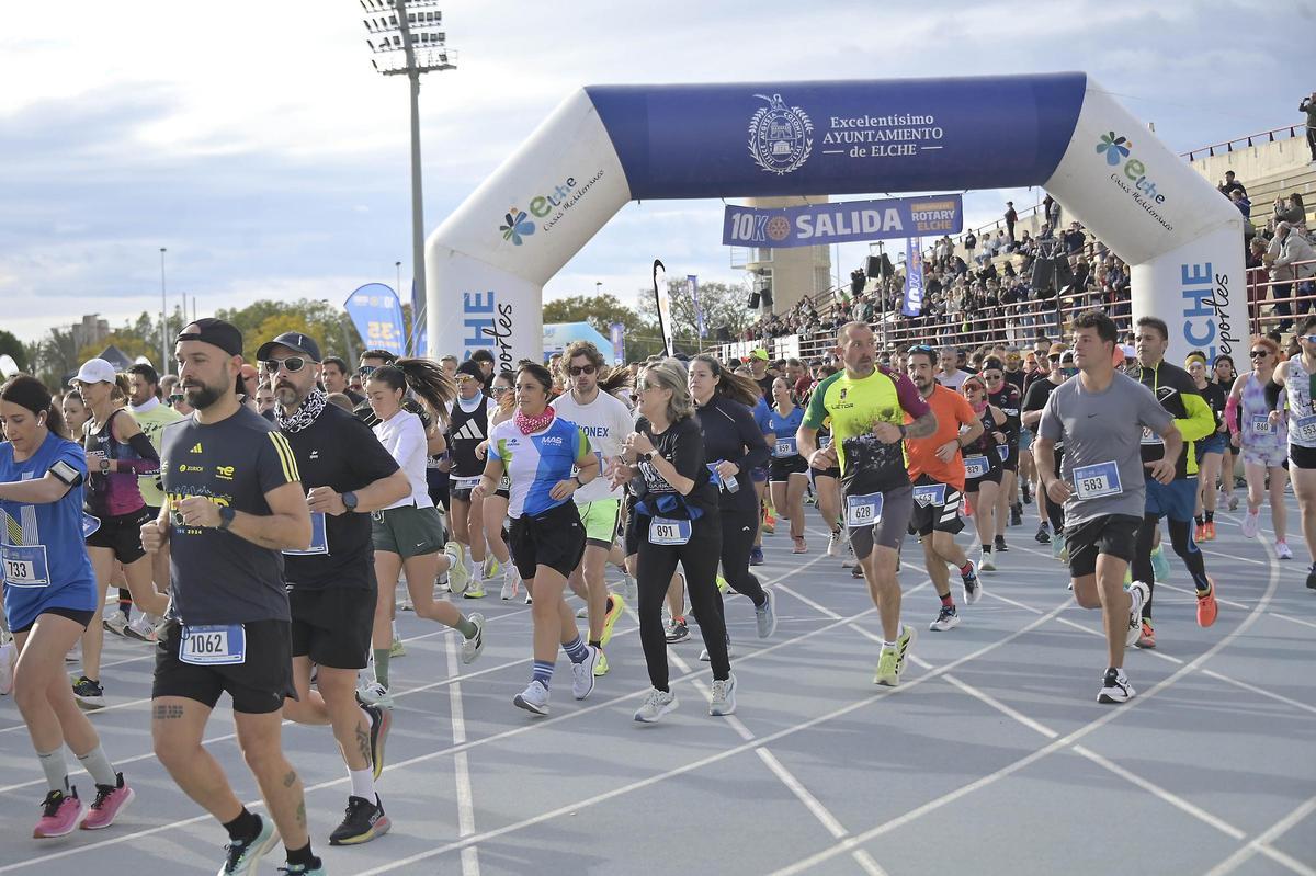 XI edición de la carrera 10K Rotary Elche