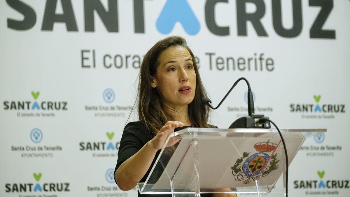 Patricia Hernández, alcaldesa de Santa Cruz.