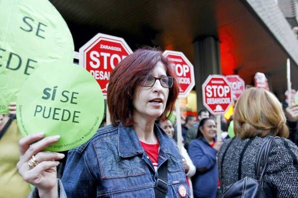 Protesta de Stop Desahucios