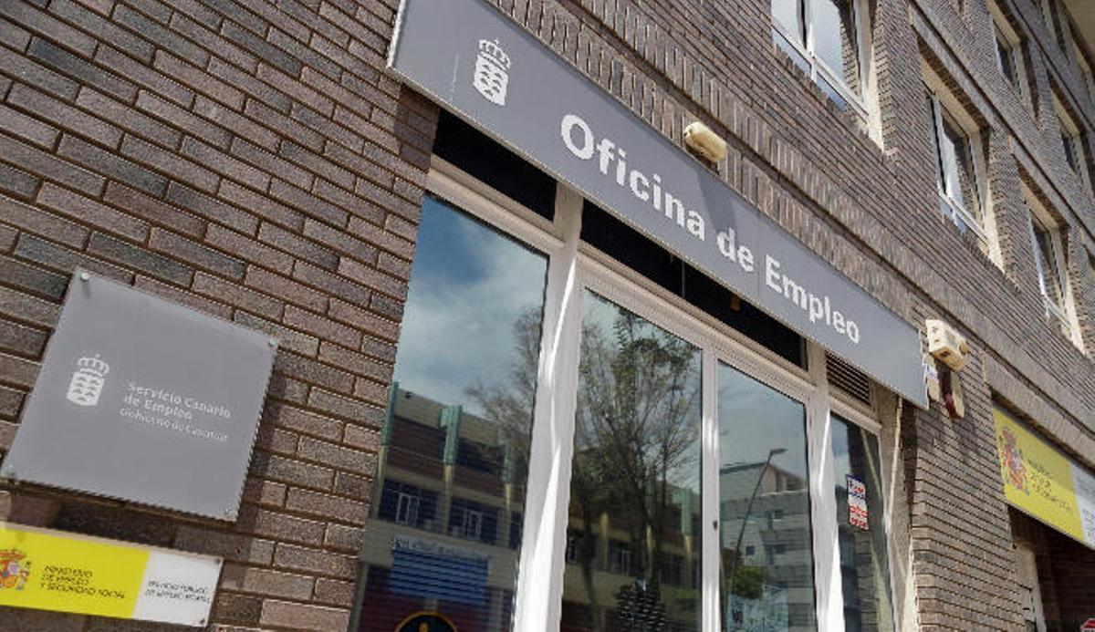 Oficina de empleo en Santa Cruz de Tenerife.