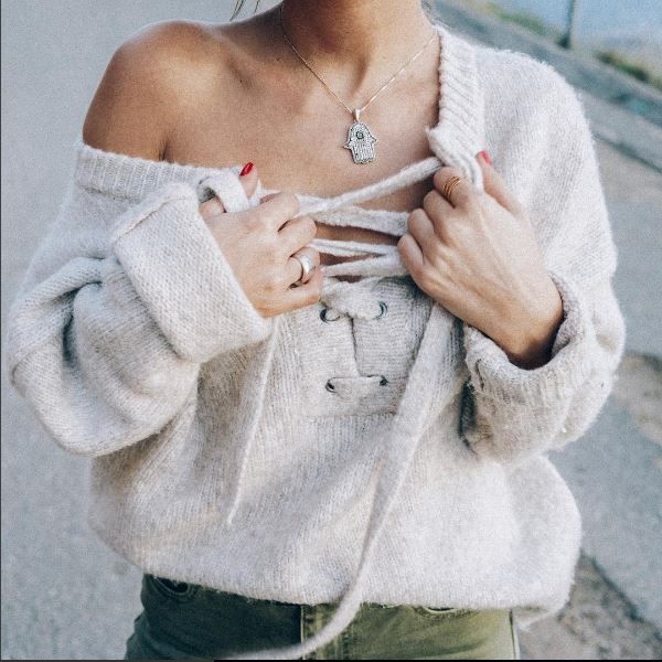 Collage Vintage con jersey de Zara