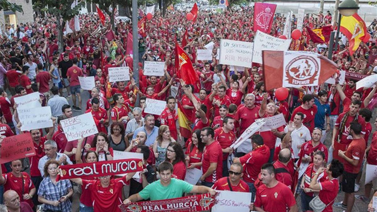 El Murcia, indignado con la LFP