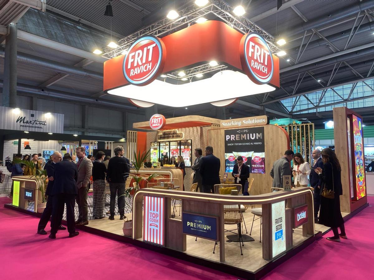 L'estand de Frit Ravich en una de les darreres edicions d'Alimentaria.