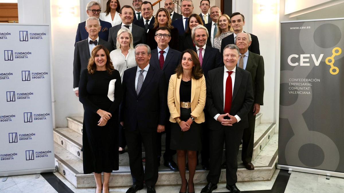 El jurado de los Premios Convivencia de la Fundación Profesor Manuel Broseta