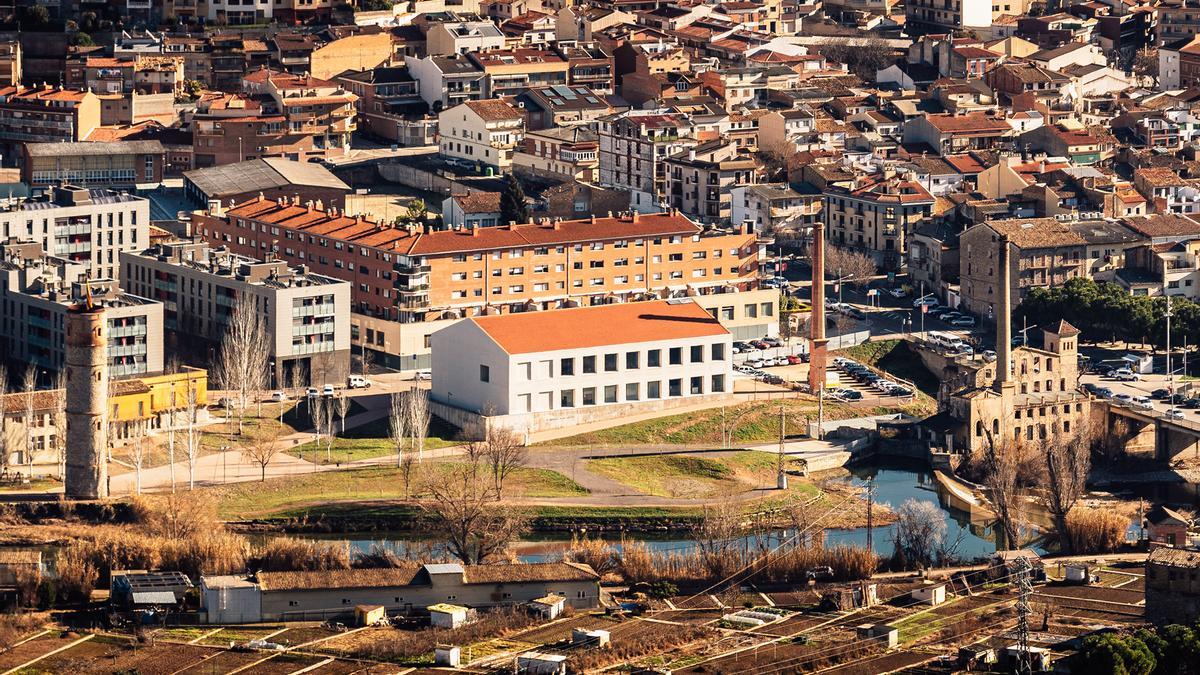 El riu Llobregat al seu pas per Sallent