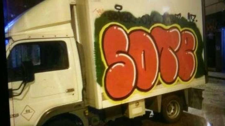 Identificados los grafiteros más activos de la ciudad