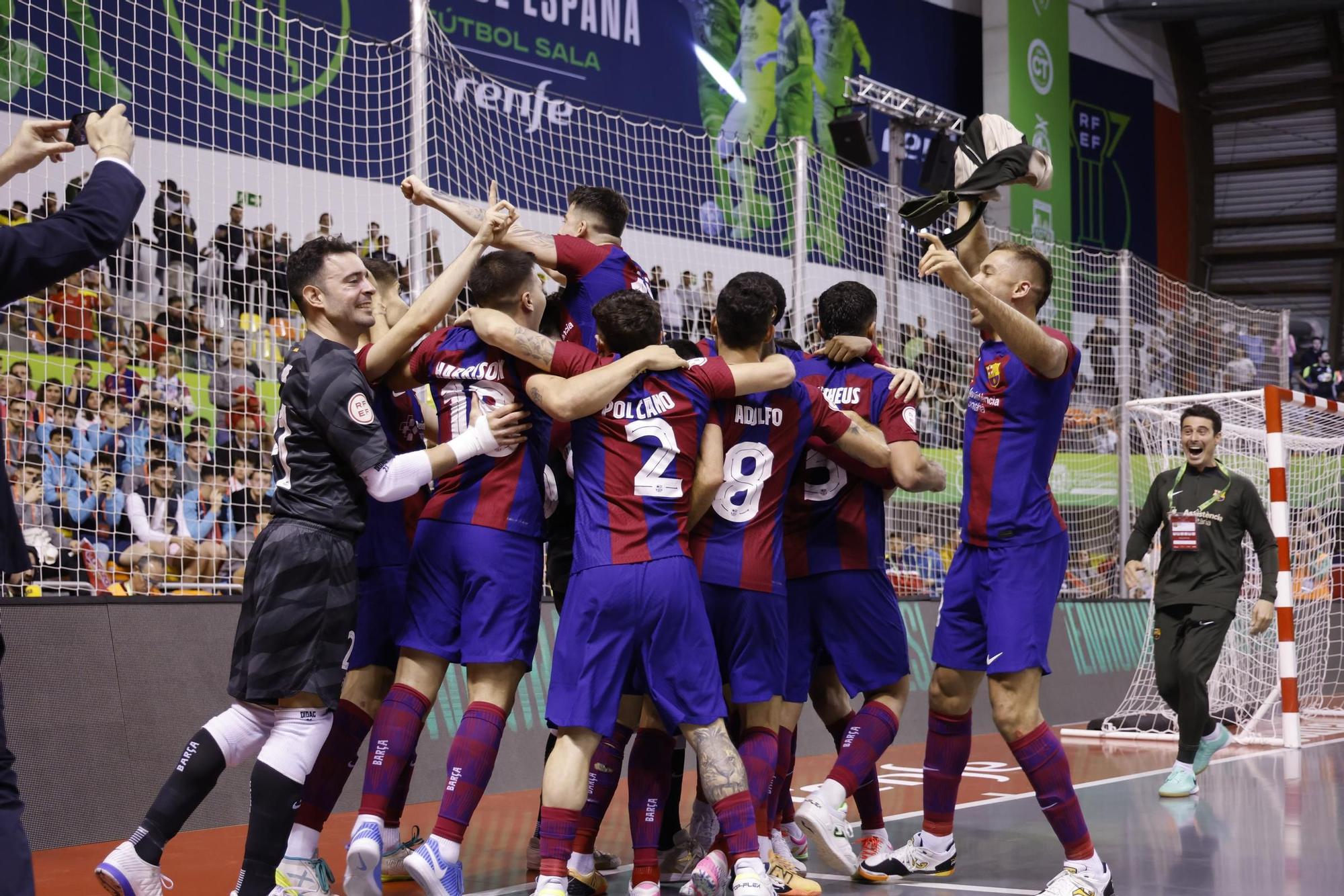 ElPozo Murcia - FC Barcelona, final de la Copa de España de fútbol sala