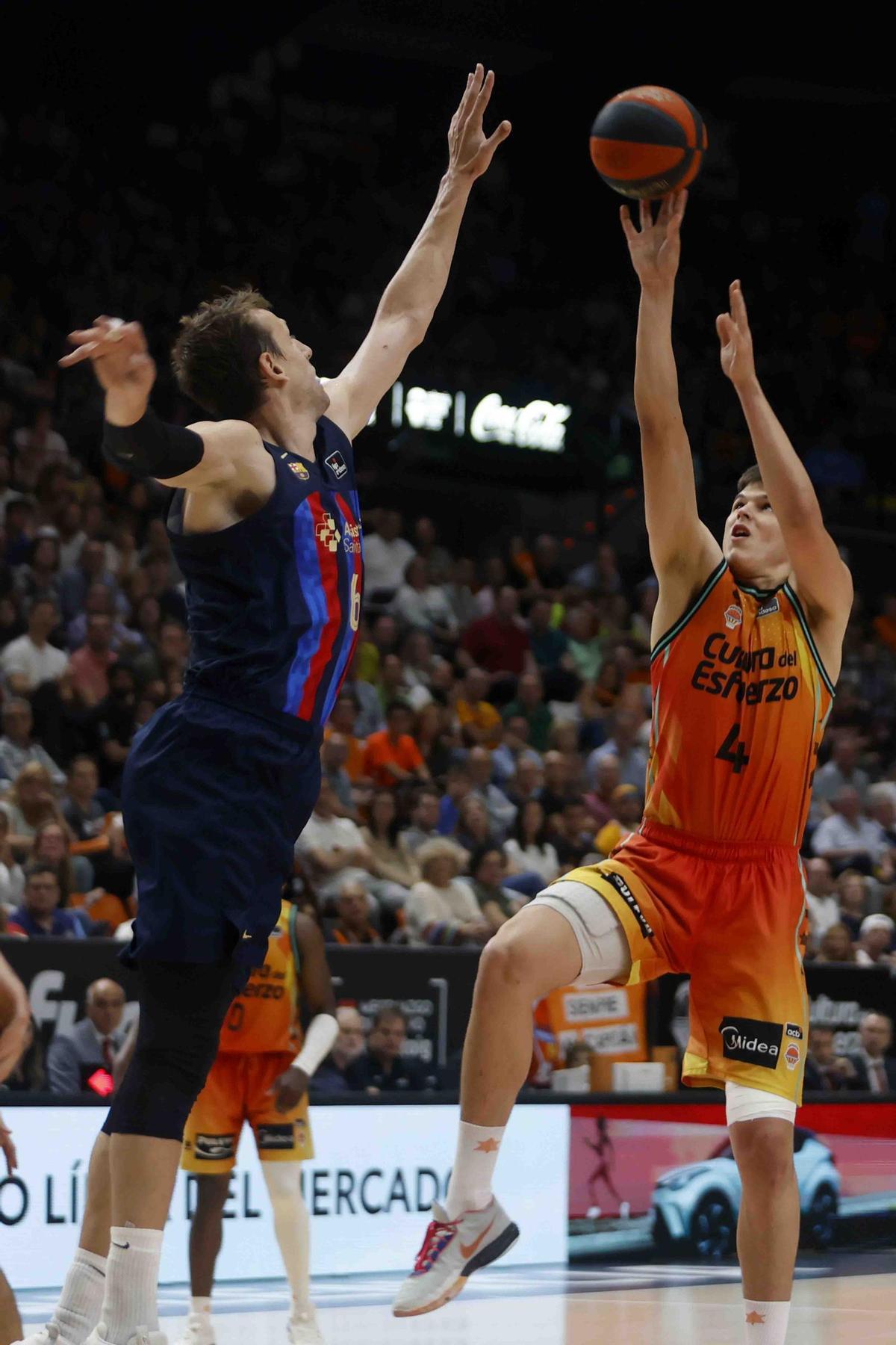 Partido Valencia Basket- F.C.Barcelona