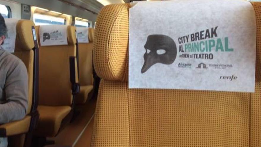 El Teatro Principal viaja en tren a Madrid