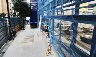 Cultura supervisa una obra en San Bernardo con restos arqueológicos