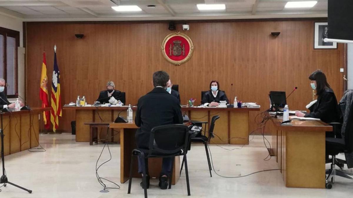 Imagen del juicio en la Audiencia Provincial.