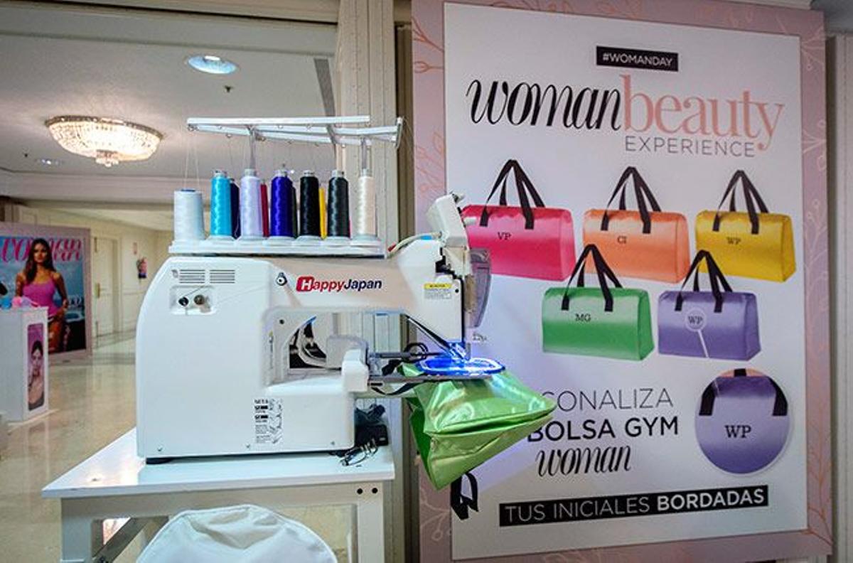 Personalización de bolsa gym de Woman