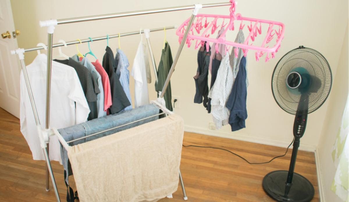 Cinco trucos para secar tu ropa más rápido