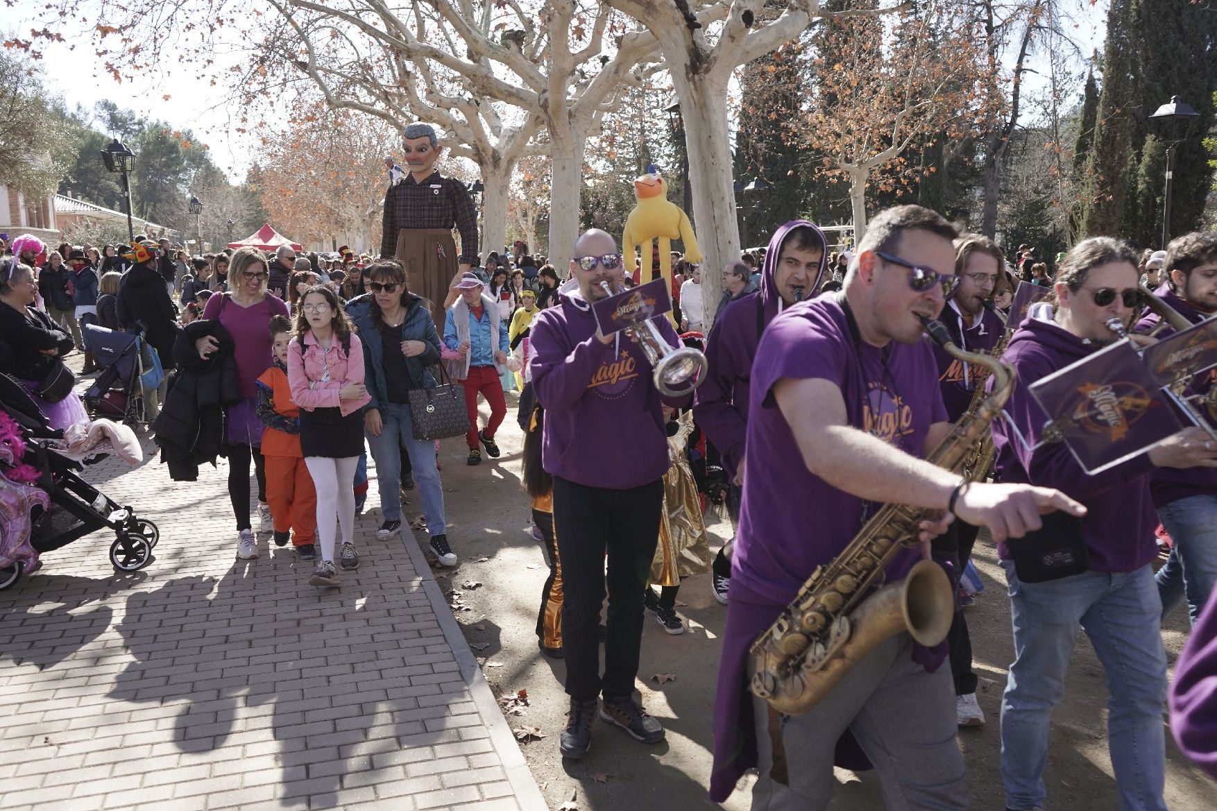 El Carnaval infantil de Sallent, en imatges