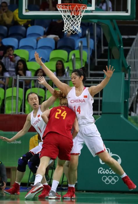 El China - España de baloncesto femenino, en fotos.