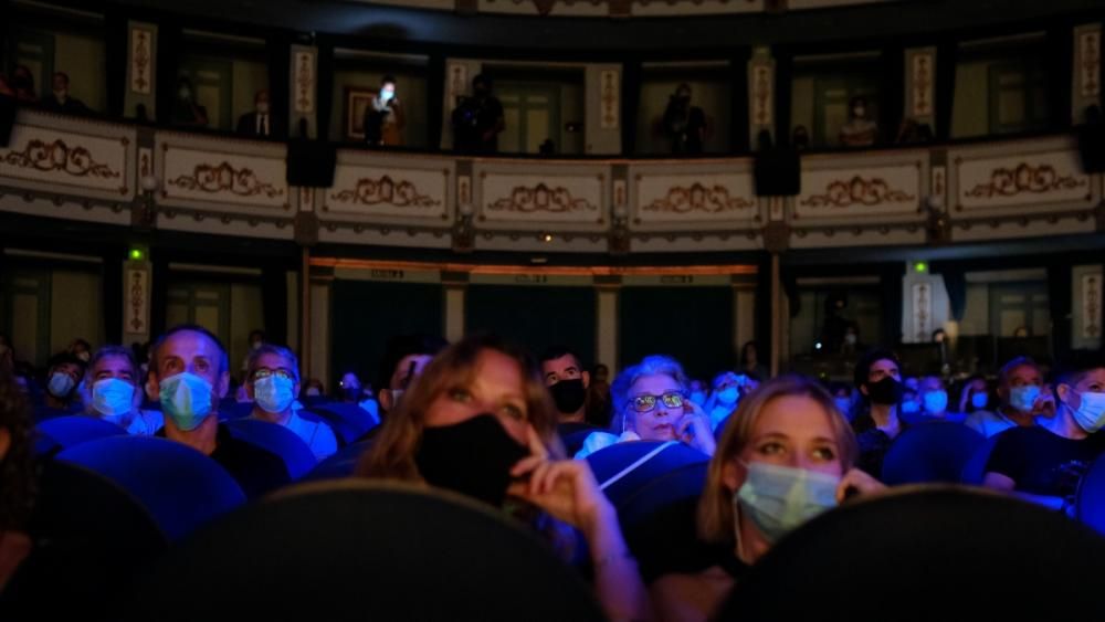 Gala de entrega del Premio Ciudad del Paraíso a la actriz Kiti Mánver.