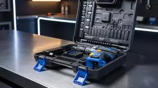 Conviértete en un experto del bricolaje con el kit profesional de Goodyear: un completo juego de 25 piezas con taladro eléctrico sin cables